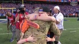 Florida Gators: Military Homecoming Surprise 10-3-15