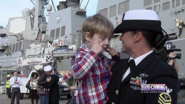 The USS McFaul’s return – Homecoming 603 Seg A 2016
