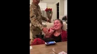 Emotional soldiers coming home || military coming home #shorts